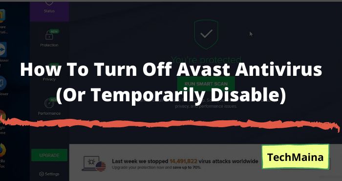 how to pause avast antivirus software